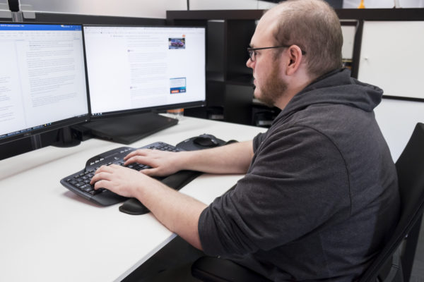 Custom website content creation