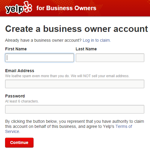 yelp review