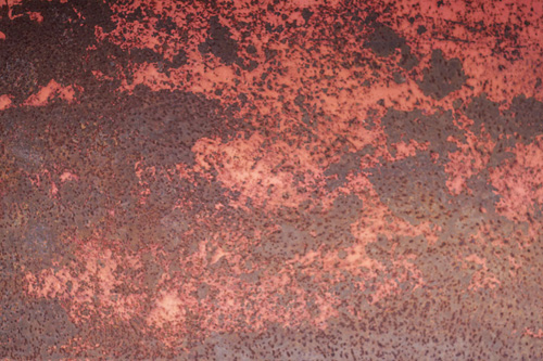Rust, an example of a detail texture photo for a website