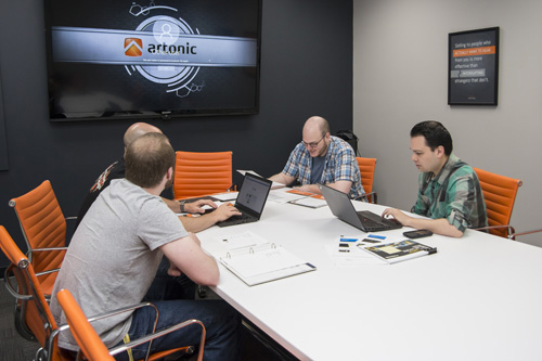 Creating content and talking to SEO manager