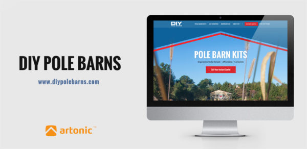 A custom website is built from scratch, including the code, content, layout, and design.