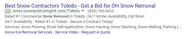 Google AdWords Example
