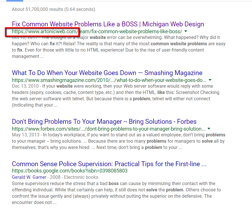 More traffic from Google is a great thing!
