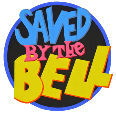 Saved By The Bell Logo from 1980s showcases colors on trend in 2018.