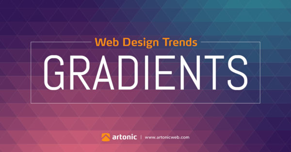 gradient in web design