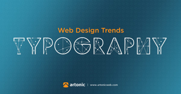 typography is a web design trend