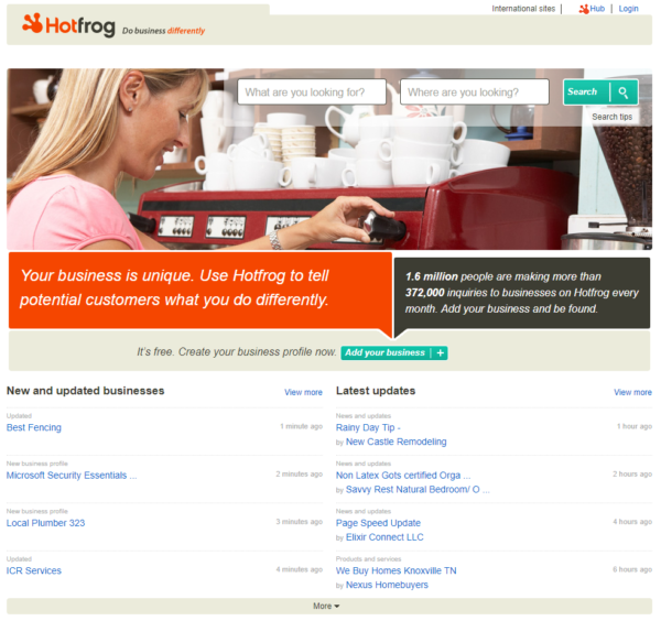 online business directory hotfrog