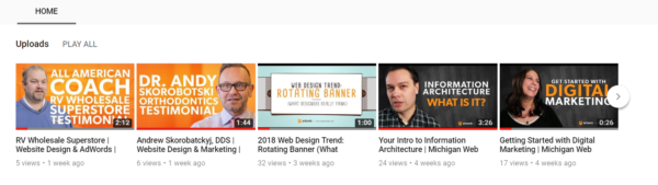 Artonic's videos on YouTube