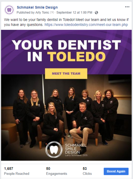 toledo dentist dr larry schmakel